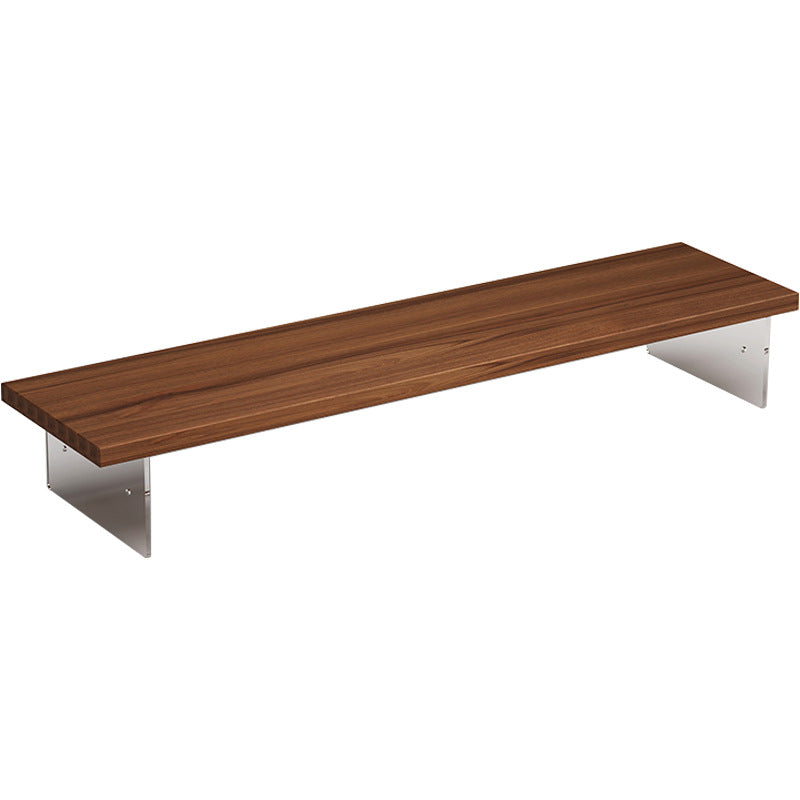 Acrylic Wood Board Computer Riser Office Desktop Storage Rack