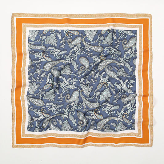 Silk Scarf Female Satin Printing