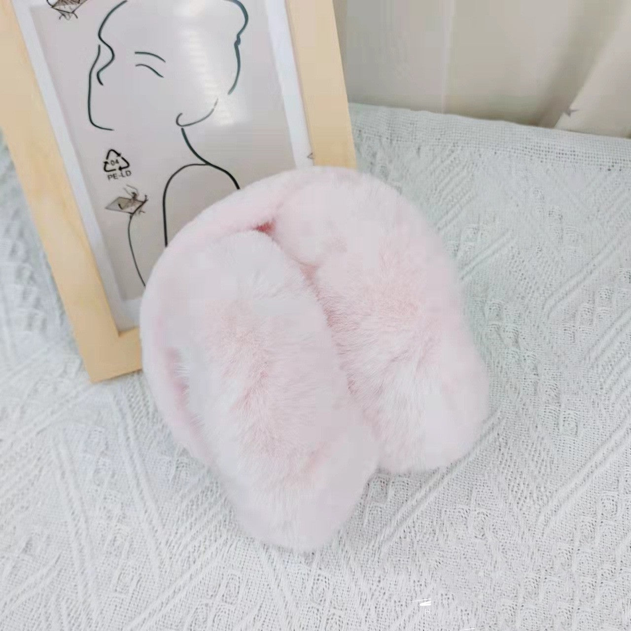 Earmuffs Warm Winter Female Simple Student Ear Warmers Ear Protection Plush Earmuff Anti-freezing Folding Earmuffs