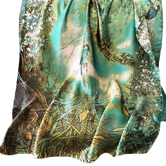 Women's Printed Scarf Summer Sun Protection