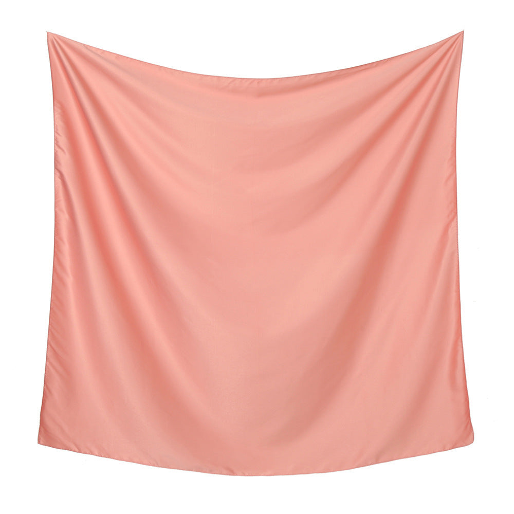 Malaysian Fashion Artificial Silk Subchromin Square Scarf Headcloth Women