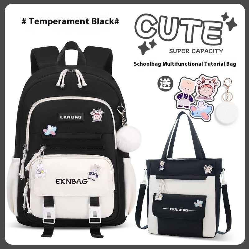 Student Children Schoolbag Girls Waterproof Backpack