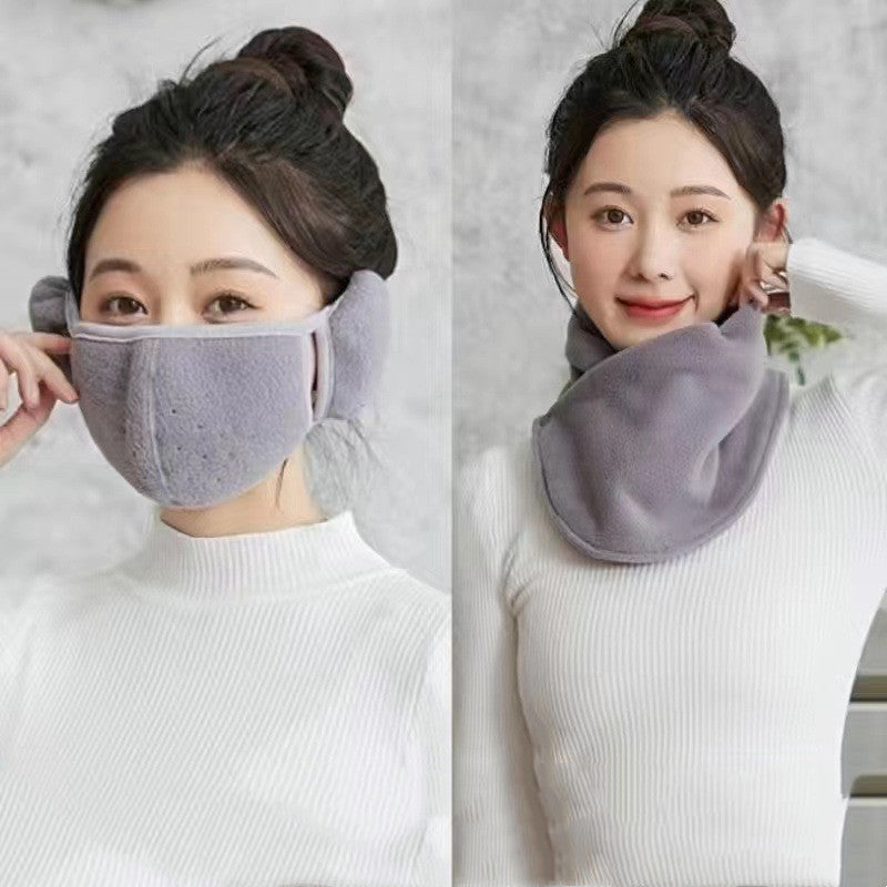 Thermal Mask Women's Thickened Cold Proof Earmuff Winter Keep Warm