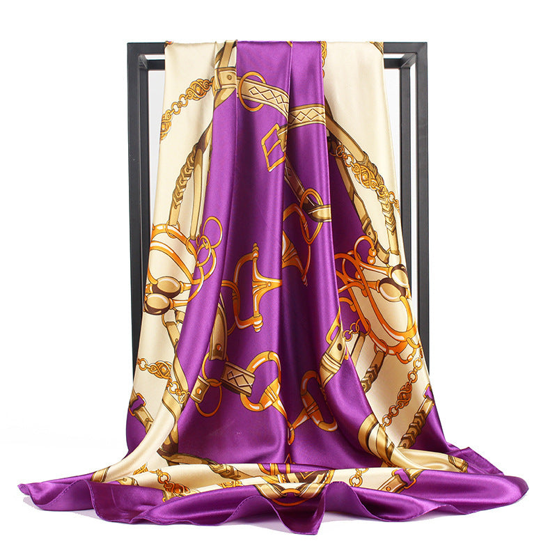 Women's Fashion Rayon Printed Big Headscarf