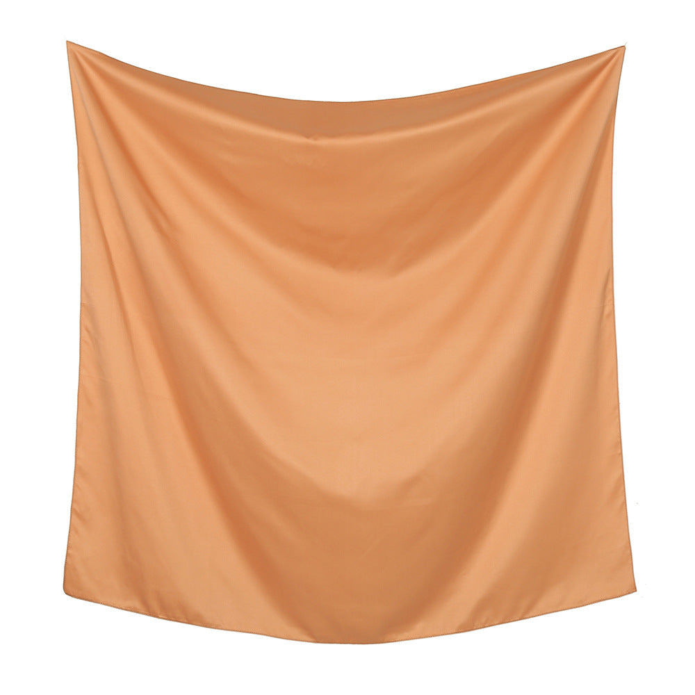 Malaysian Fashion Artificial Silk Subchromin Square Scarf Headcloth Women