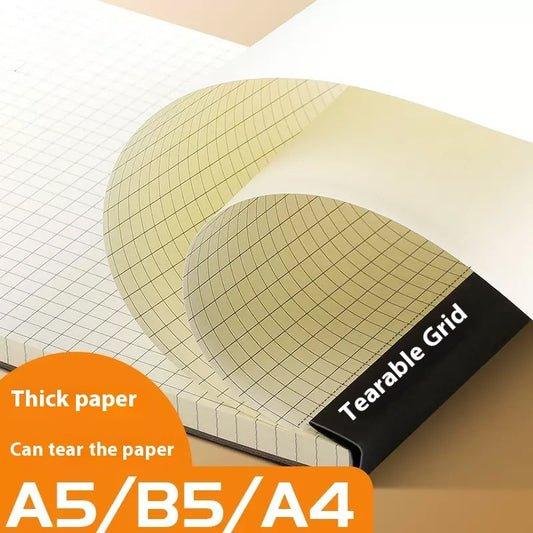 Writing Pads Tearable A5B5 Thickening Plus Size Notebook Simple