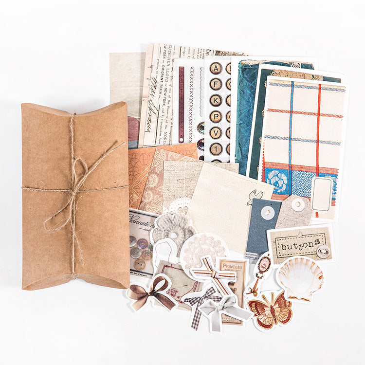 Hand Account Material Set Spree Retro Room Notes