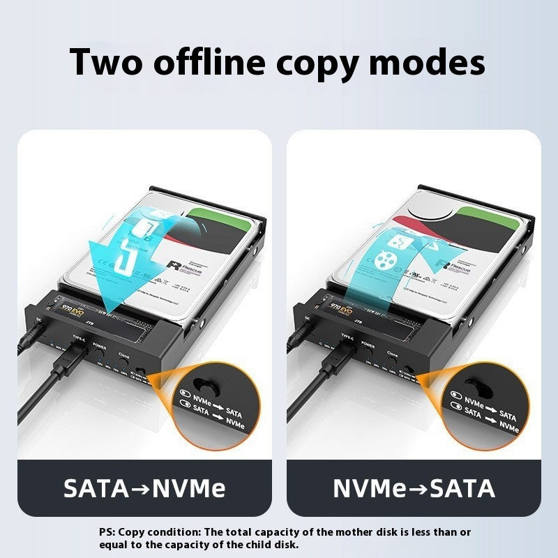 External Mobile Hard Disk Box For SSD