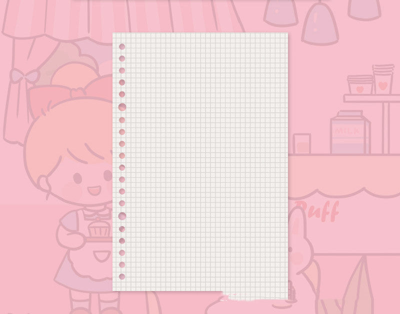 Detachable But Students Use Big Notebook Coil Book To Replace Core Book