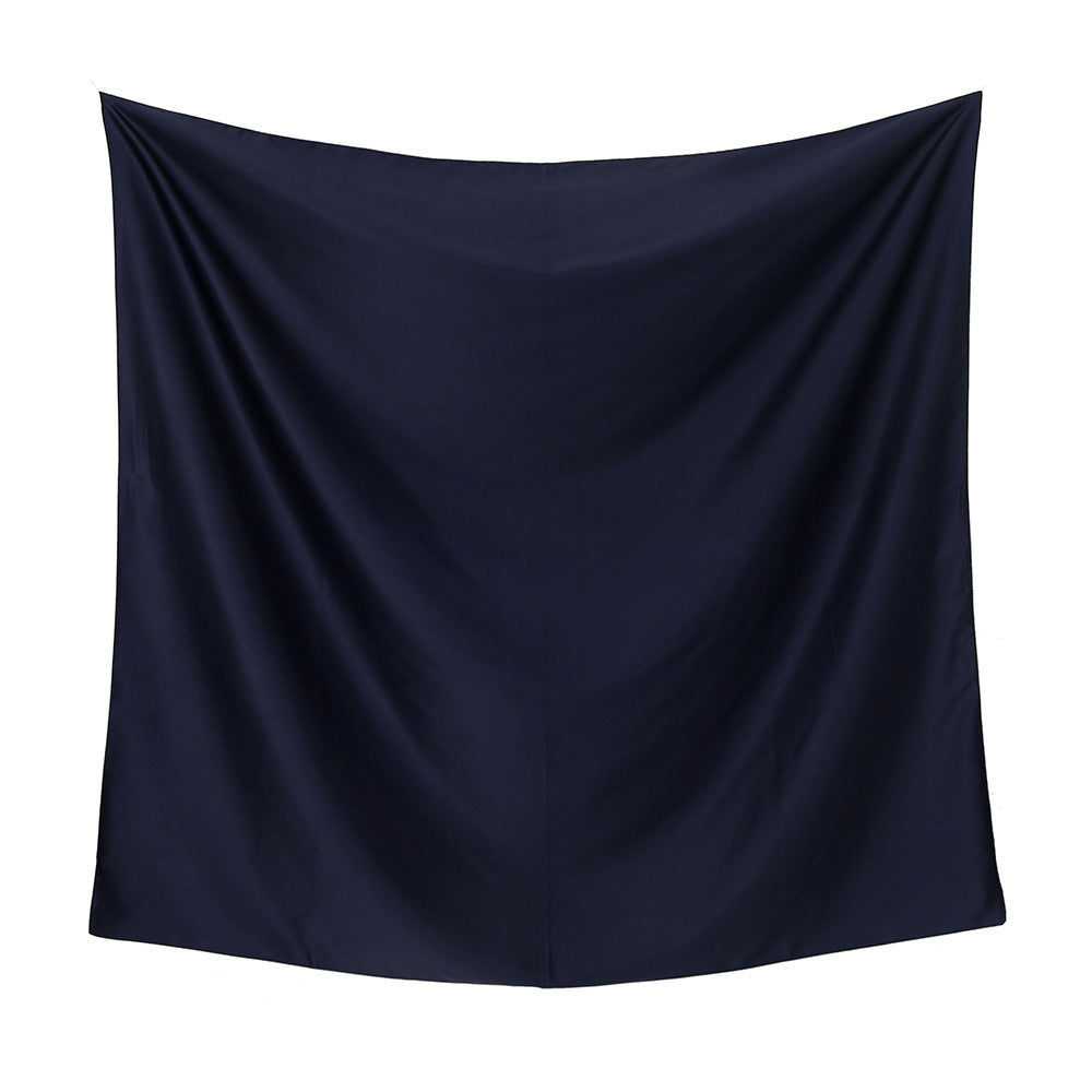 Malaysian Fashion Artificial Silk Subchromin Square Scarf Headcloth Women