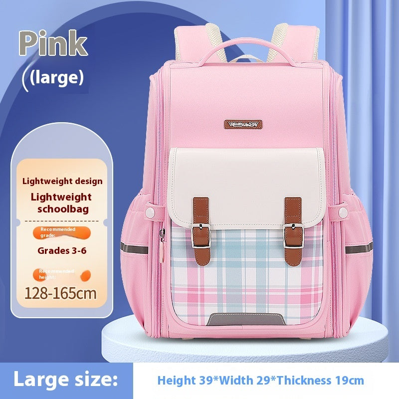 Student Schoolbag Lightweight And Large Capacity Backpack