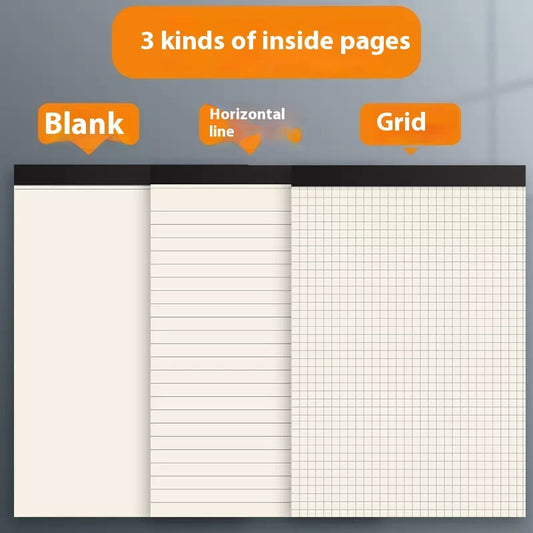 Writing Pads Tearable A5B5 Thickening Plus Size Notebook Simple