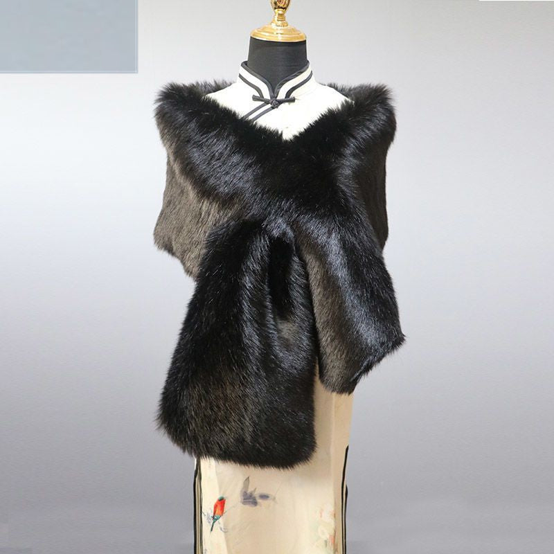 Autumn And Winter Scarf Thickened Warm Waistband
