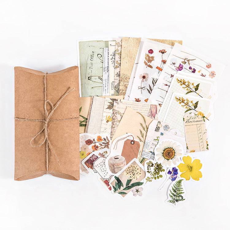 Hand Account Material Set Spree Retro Room Notes
