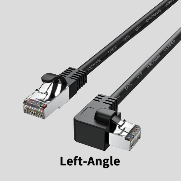 Cat6 Ethernet Cable RJ45 Right Angle UTP Network Cable Patch