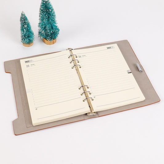Loose-leaf Notebook Inner Pages With Monthly Plan