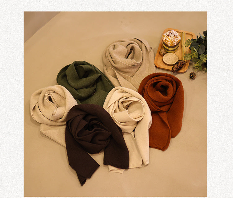 Winter Children's Fashion Ins Knitted Scarf