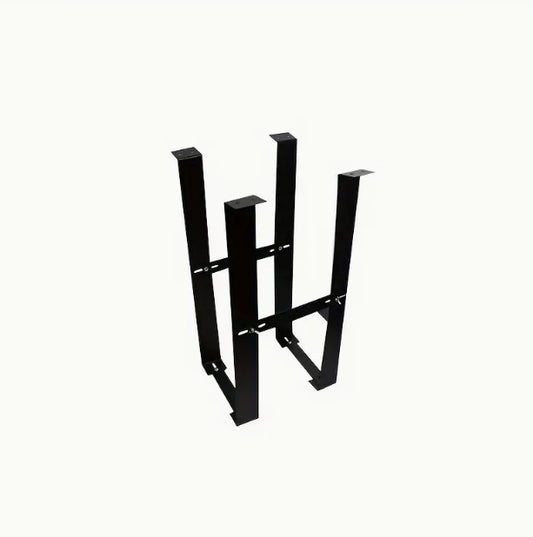 Black Computer Host Stand
