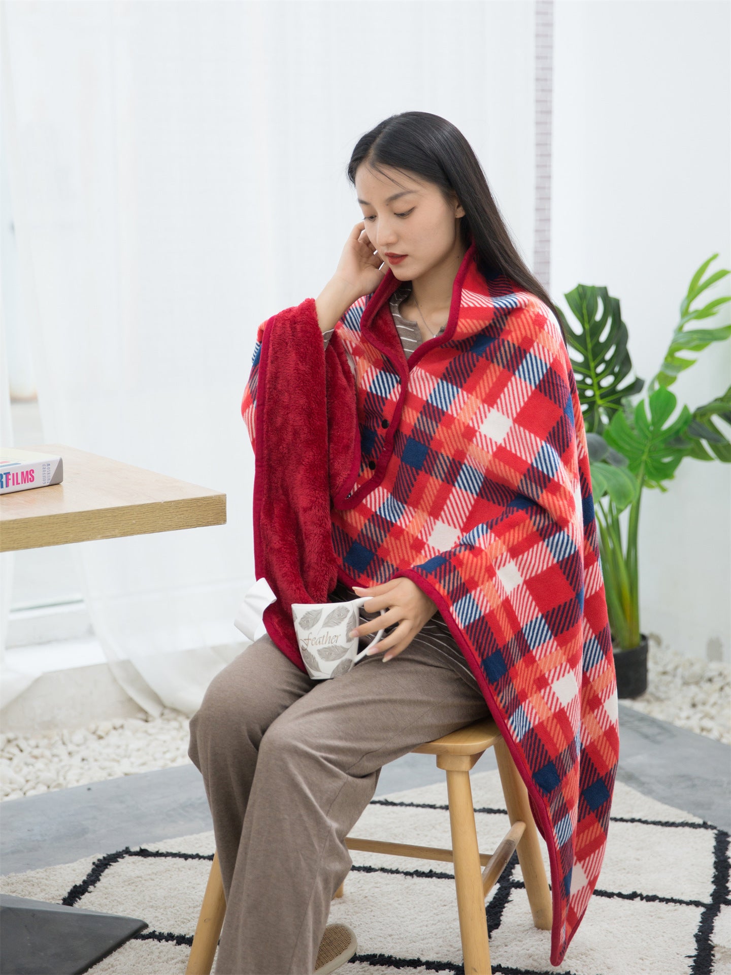 Fashionable And Personalized Non Printing Multi-functional Blanket