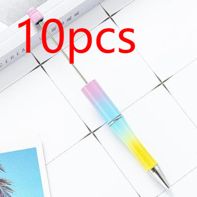 Creative Plastic Beaded Pen Ballpoint Pen