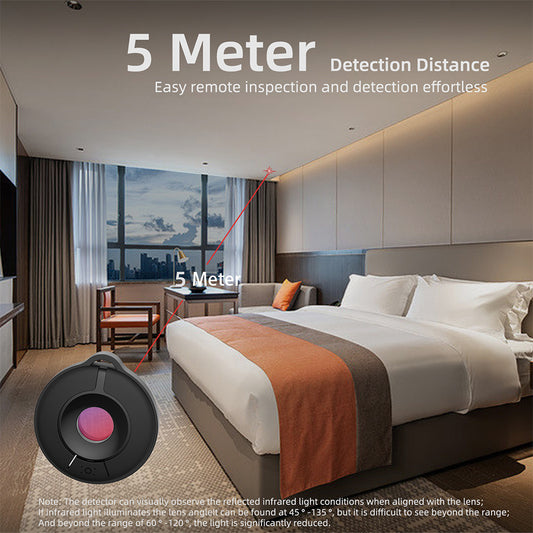 Camera Detector Long Standy Infrared Optical Detection 5M Detection Distance Easy Remote Inspection Camera Nowhere To Hide