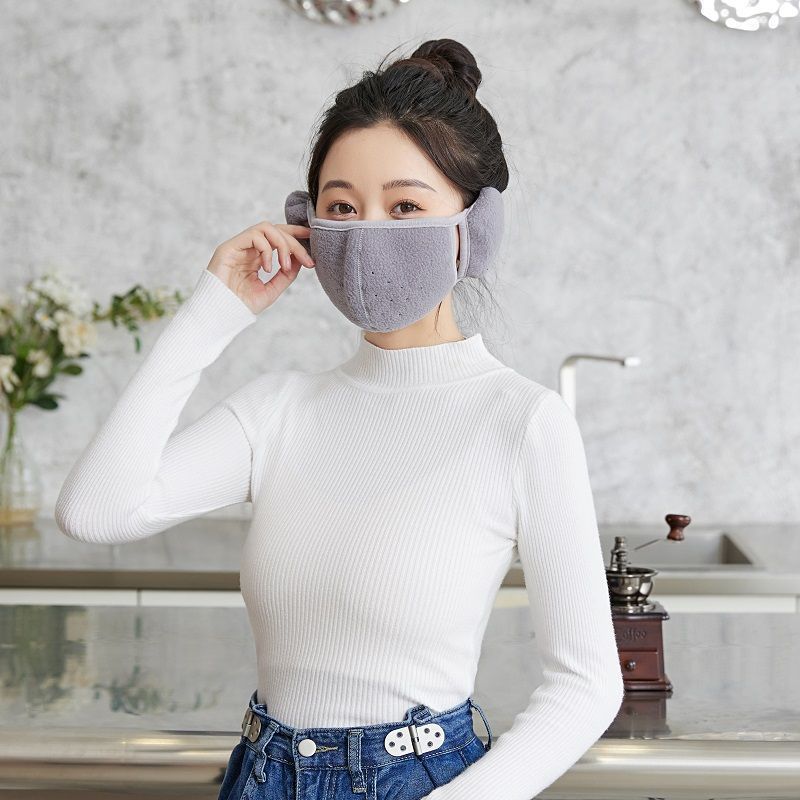 Thermal Mask Women's Thickened Cold Proof Earmuff Winter Keep Warm