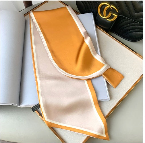 Simple Decorative Oil Painting Ear Scarf