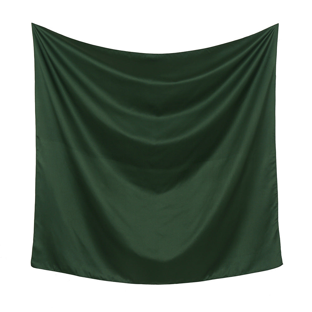 Malaysian Fashion Artificial Silk Subchromin Square Scarf Headcloth Women