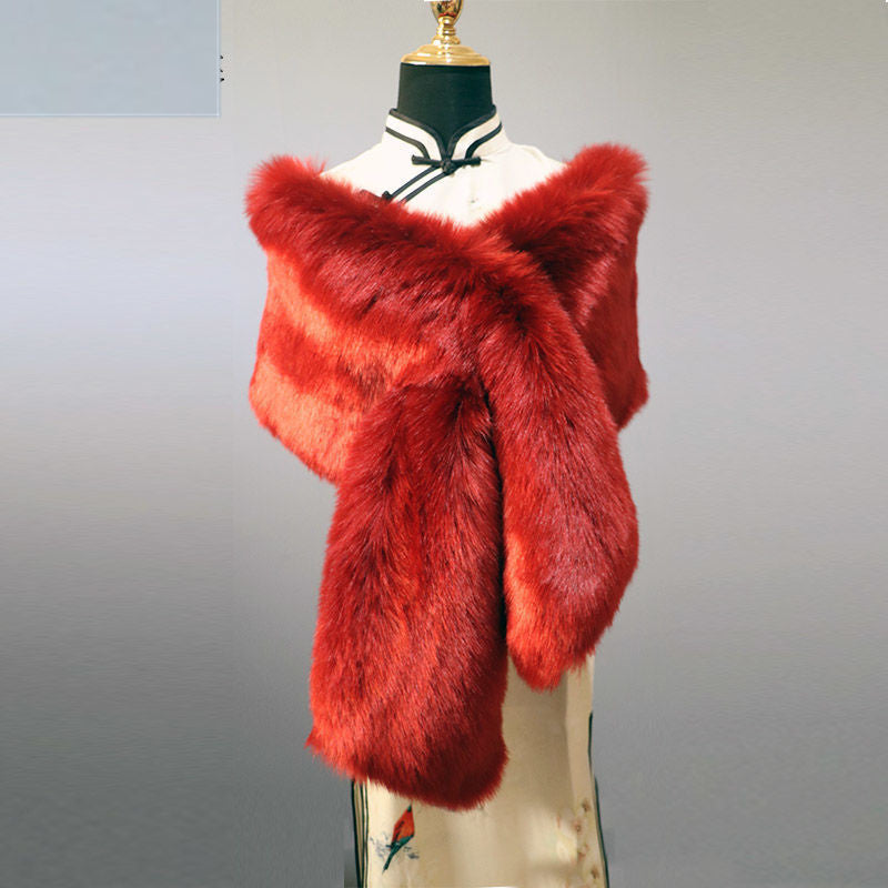 Autumn And Winter Scarf Thickened Warm Waistband