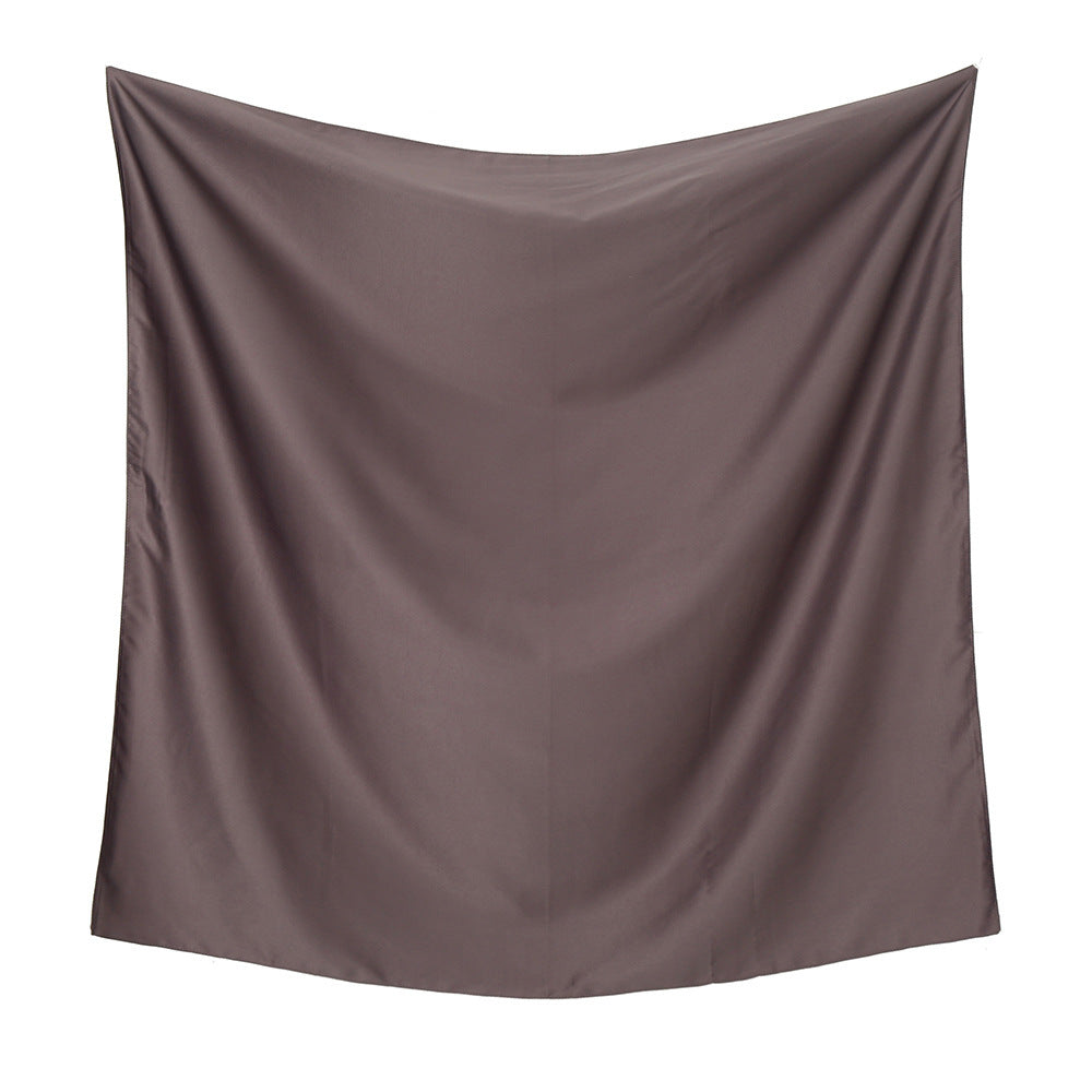Malaysian Fashion Artificial Silk Subchromin Square Scarf Headcloth Women
