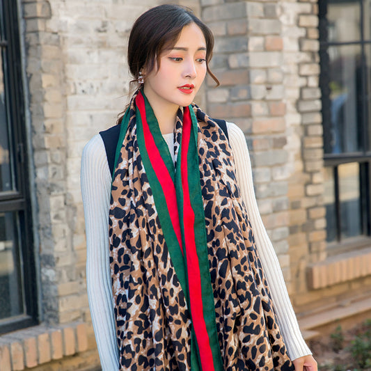 Women's Versatile Sun Protection Shawl Silk Scarf