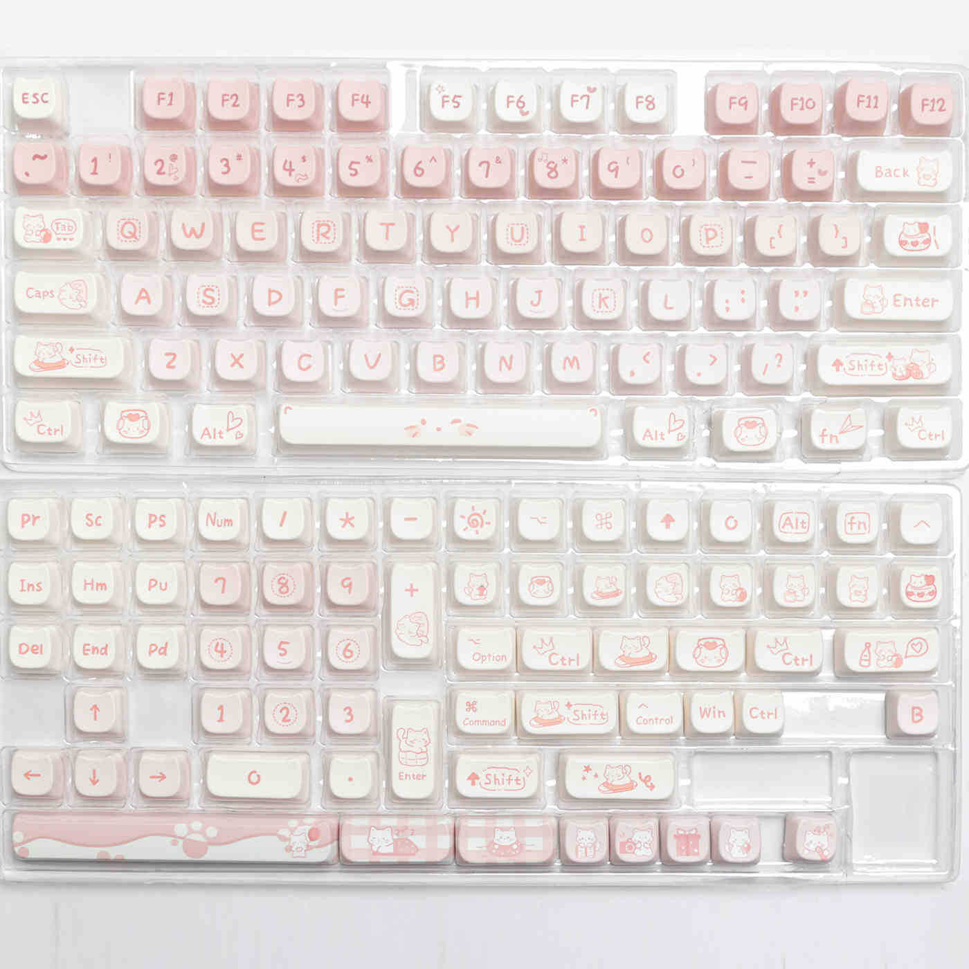 Full Set PBT Sublimation Key Cap For Keyboard