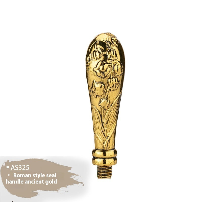 Wooden Wax Seal Handle Sealing Wax Tool