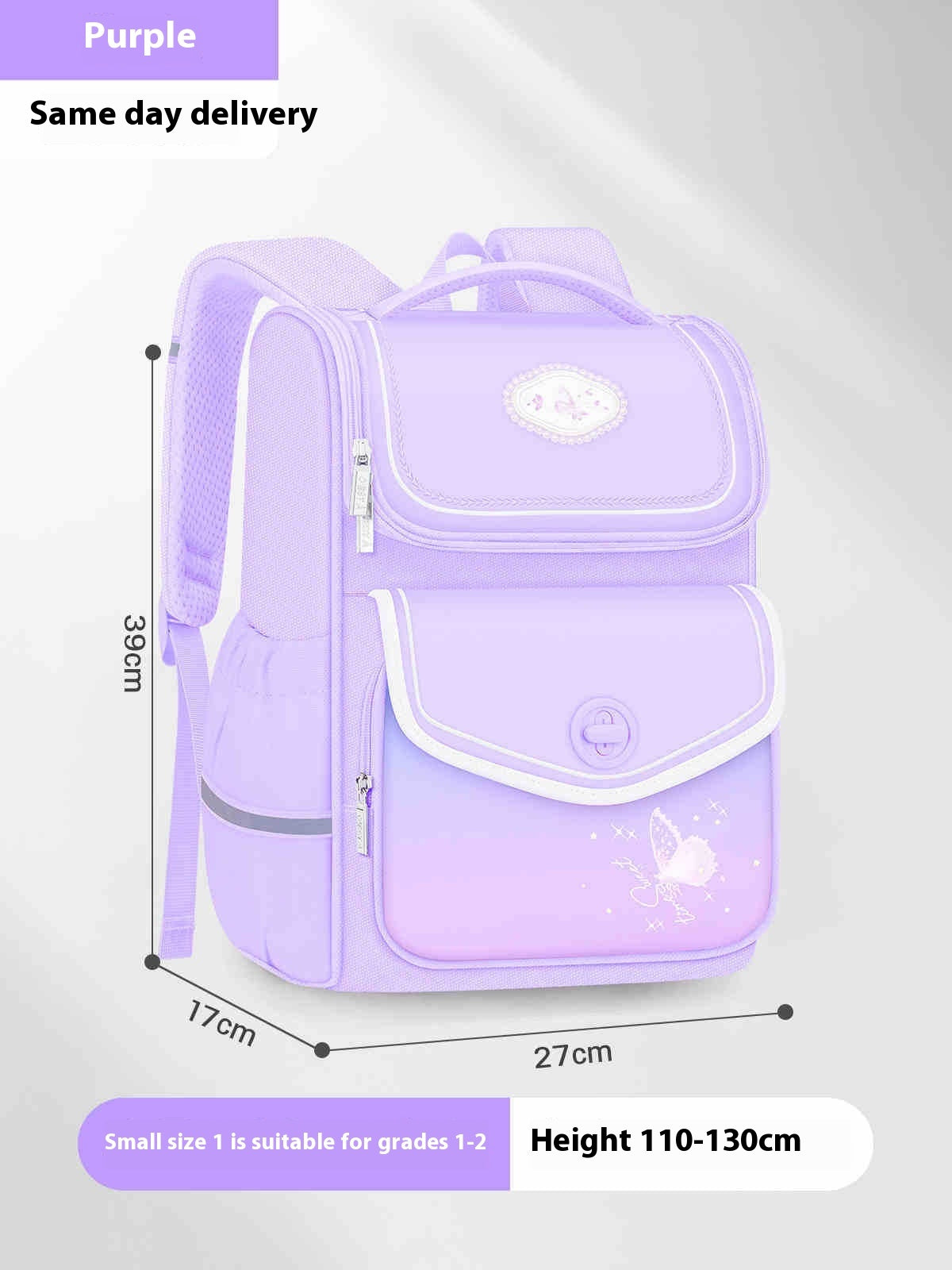 Girls' Schoolbags Primary School Students Three To Six Portable Burden Alleviation Children First Grade Waterproof Girl Large Capacity